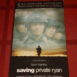 1999 V.H.S. COPY OF THE 1998 FILM, SAVING PRIVATE RYAN!!!